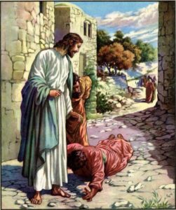 Healing Two Blind Men Matthew 9:27-29